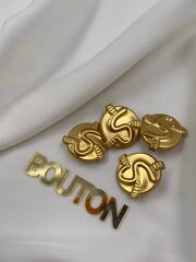 Пуговицы Скиапар. золотистые змейка 