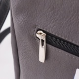 Сумка Саломея 100 мульти итальянский серо-черный