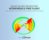 Пропеллер полимерный карбон черный T-Motor TS 16x8 CW