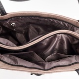 Сумка Саломея 216 македония тауп + черный