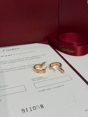 Серьги CARTIER LOVE