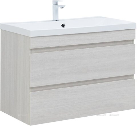 Aquanet 335888 Тумба с раковиной Нота new 100 цв.дуб холден (335888)