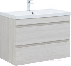 Aquanet 335888 Тумба с раковиной Нота new 100 цв.дуб холден (335888) фото