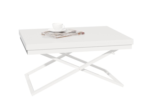 Стол-трансформер ГЗМИ Орфей 1, белый/белый