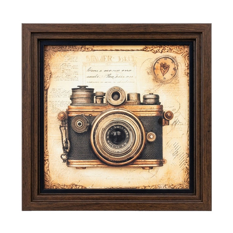 Картина Brun ram, 24х24 см, в ассортименте