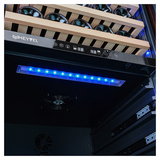 Винный шкаф MEYVEL MV163PRO-KBT2 Спелая вишня