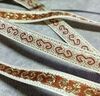 Тесьма жаккард люрекс, ш. 1,5 см