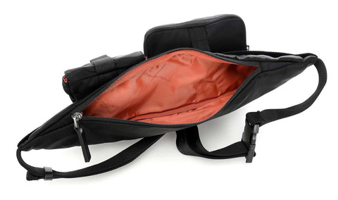 Сумка на пояс Piquadro Bios, чёрный, нейлон (CA5112BIO/N)