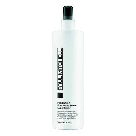 Жидкий лак сильной фиксации Paul Mitchell Freeze And Shine Super Spray