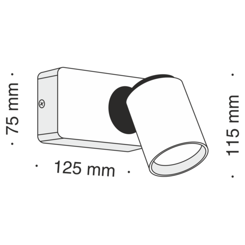 Спот Technical Alliot SP317-CW-01-W