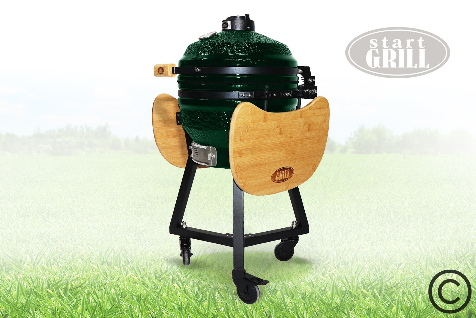 Start Grill PRO зеленый, 39,8 см/16 дюймов Артикул: SG16 Фото №2