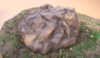Крышка люка Искусственный камень Люкс D100/50 - коричневый