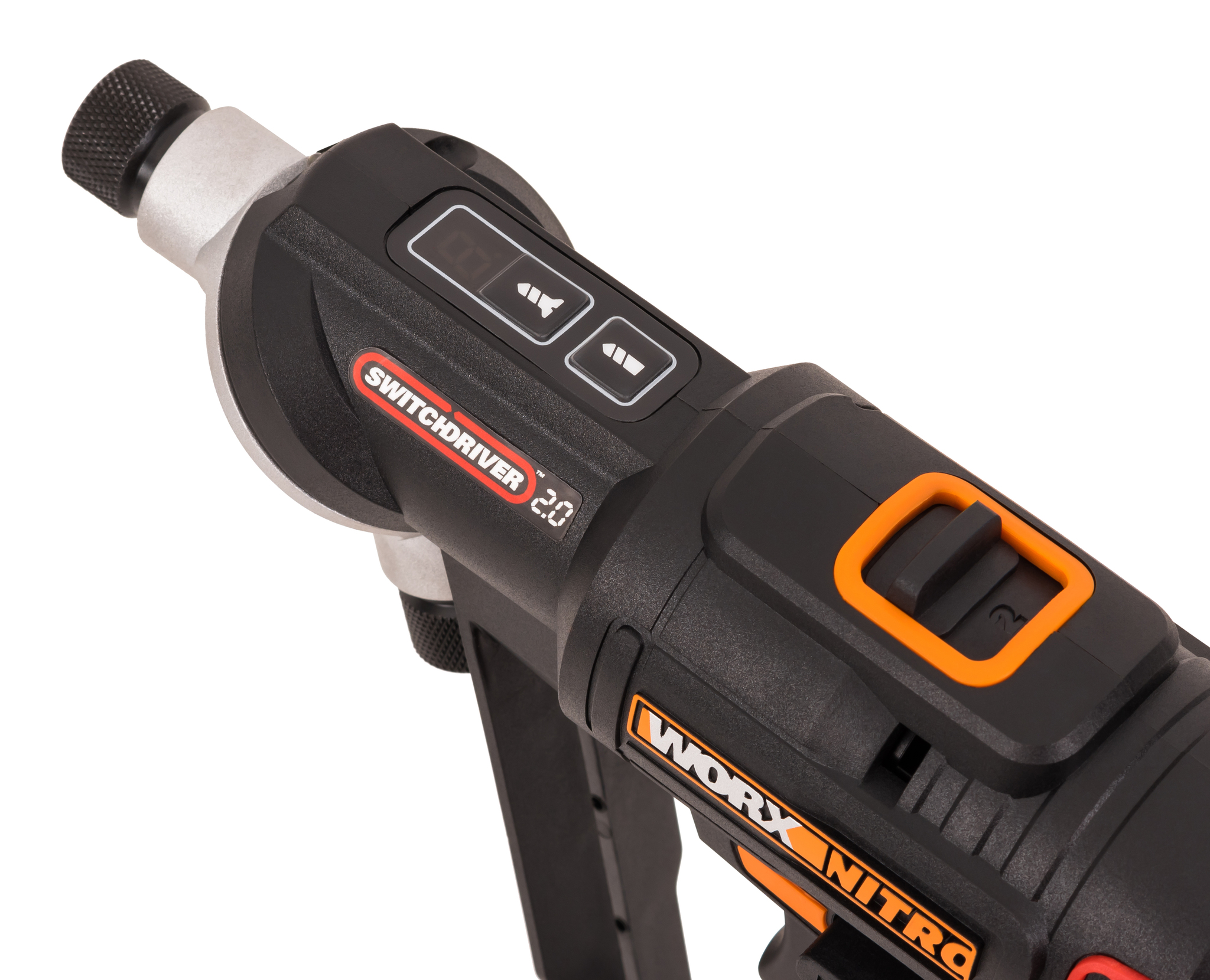 Дрель-шуруповерт аккумуляторная бесщёточная WORX Switchdriver 2.0 WX177, 50Нм, 20В, 2Ач x1, кейс