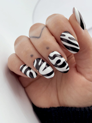 ПЛЕНКИ NAILS WRAPS ZEBRA