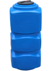 Ёмкость пластиковая пищевая STERH VERT P 750 л. прямоугольная узкая (75x75x168см;синий) - арт.555098