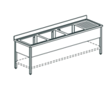 фото 2 ВАННА МОЕЧНАЯ APACH CHEF LINE L3S227-65RW на profcook.ru