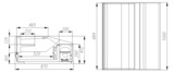 фото 3 Витрина настольная POLUS AC87 SV 1,0-1 (ВХСр-1,0 Cube Арго XL Техно) на profcook.ru