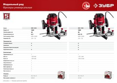 ЗУБР 1900 Вт, 50 мм, универсальный фрезер (ФМ-1900)