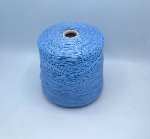 Filati Naturali (пр.Италия),art-Cash-cotton, 270м/100гр, 15%Кашемир 85%Хлопок , цвет-Голубой, арт-28060