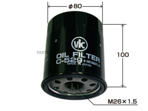 Фильтр  масляный  VIC  C-529