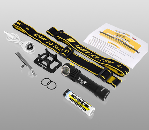 Мультифонарь светодиодный Armytek Wizard v3 Magnet USB+18650, 1120 лм, теплый свет, аккумулятор*