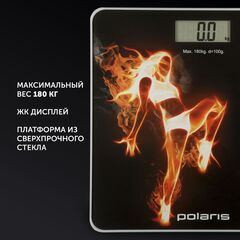 Весы напольные электронные, Polaris, Passion PWS 1877DG, до 180 кг