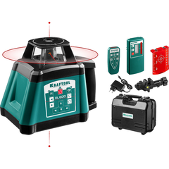 KRAFTOOL RL600, 600 м, ротационный лазерный нивелир (34600)