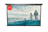 Экран для проектора S'OK SCPSW-200x130BLCK 90'' 16:10 настенно-потолочный, ручной, матовый, черный