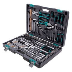 14107 Набор инструментов, 1/2",3/8", 1/4", CrV, 142 предм.