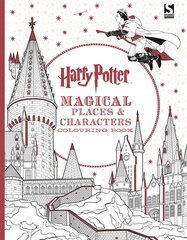 Harry Potter Magical Places and Characters Colouring Book - Harry Potter