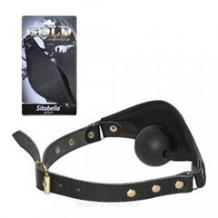 Кляп из натуральной кожи Sitabella Gold Collection