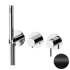Remer Metrica MC97D2PNO Смеситель для душа, черный матовый фото