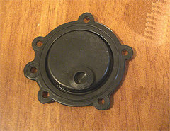 Мембрана для водяного узла газовой колонки Beretta Indrabagno Aqua 11, Aqua 14