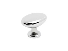 Ручка-кнопка мебельная Никель Trodos 14.105.05 303023