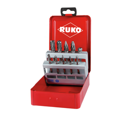 Набор бор-фрез твердосплавных 10шт HM-ALU S=6мм Ruko 116103A(K)