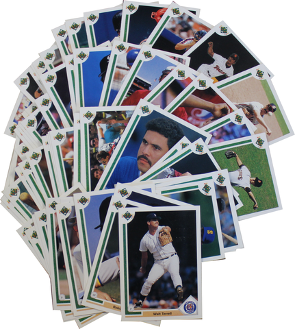 Набор коллекционных карточек «Бейсболисты». 70 шт