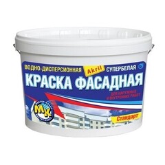 Краска Мастер-Класс Фасадная-Стандарт 40кг