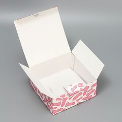 Сборная подарочная коробка «Паттерн» - 15 х 15 х 7 см. - 