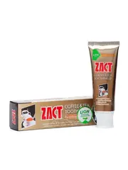 Зубная паста отбеливающая LION Zact Coffee & Tea Toothpaste 100 гр