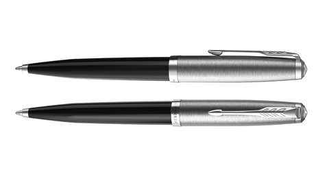 Ручка шариковая Parker 51 Core, Black CT, (2123495)