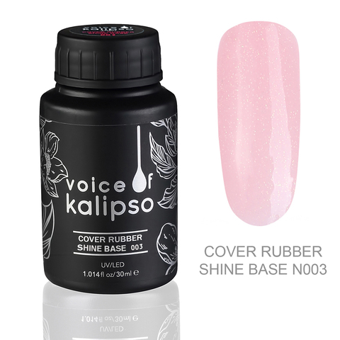 Voice of Kalipso Камуф. каучук. база с шиммером 003, 30мл
