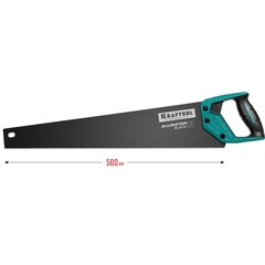 KRAFTOOL Alligator Black 11, 550 мм, ножовка для точного реза (15205-55)