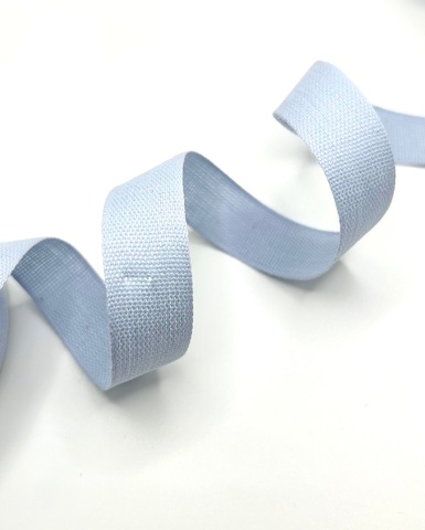Киперная лента, цвет: голубой,ширина 17 мм