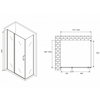 Abber Sonnenstrand AG04120MS-S100M Душевой уголок, 120x100x195