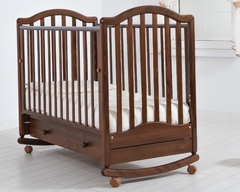 Кровать детская К-2002-17 "Лейла" (орех)