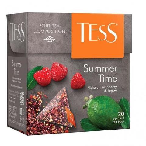 Чай Tess Summer Time черный 20 пирамидок