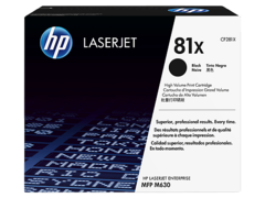 Лазерный картридж HP CF281X (№81X), чёрный