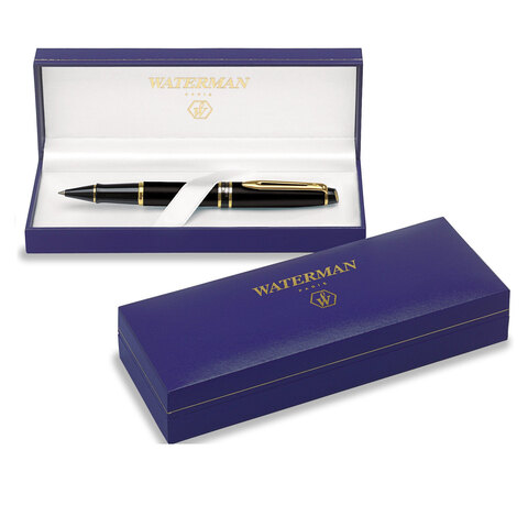 Ручка перьевая Waterman Apostrophe Lacquer Black GT, M (S0702700)