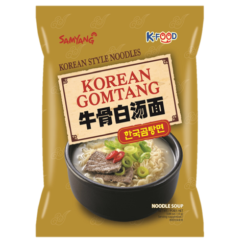 Лапша со вкусом говядины Samyang Gomtang ramen, 110 гр