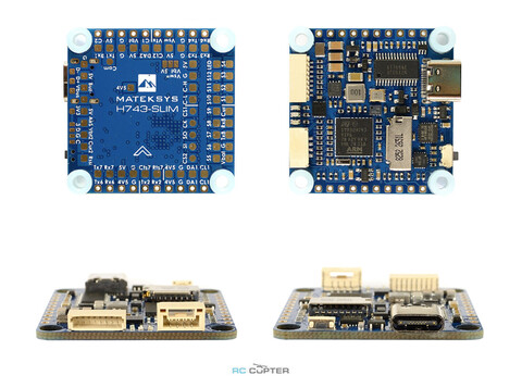 Полётный контроллер Matek H743-SLIM V3